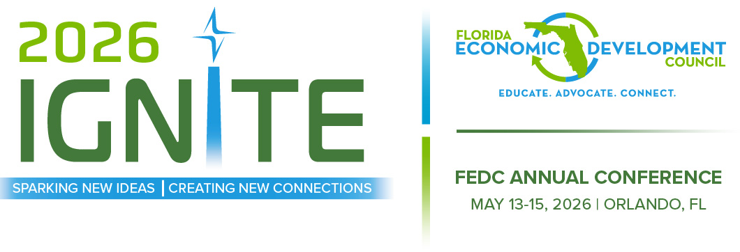 Ignite. Sparking New Ideas. Creating New Connections. FEDC Annual Conference. May 13-15, 2026. Orlando, FL